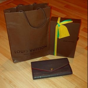 Louis Vuitton Sarah Wallet Monogram Empreinte